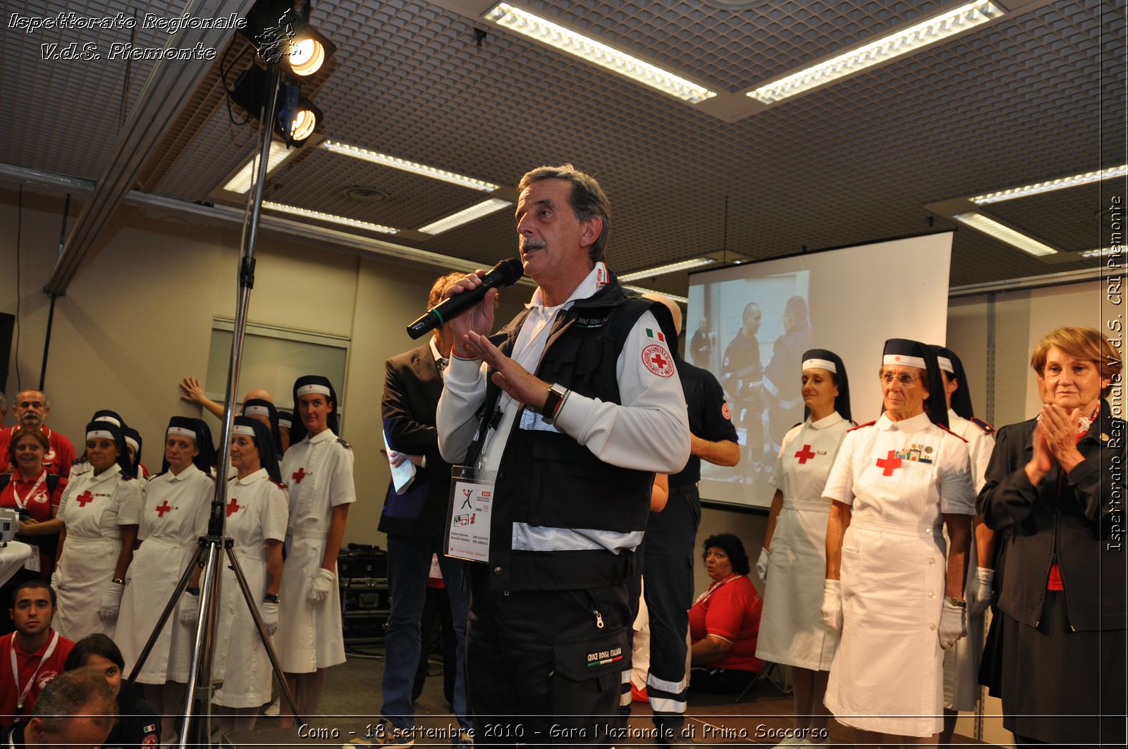 Como - 18 settembre 2010 - Gara Nazionale di Primo Soccorso -  Croce Rossa Italiana - Ispettorato Regionale Volontari del Soccorso Piemonte