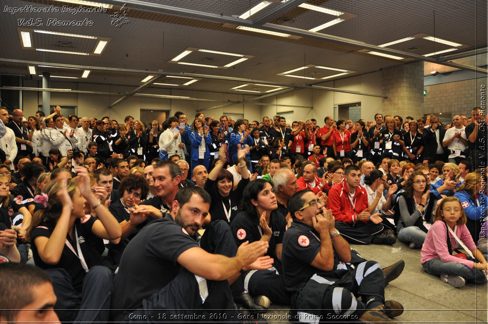 Como - 18 settembre 2010 - Gara Nazionale di Primo Soccorso -  Croce Rossa Italiana - Ispettorato Regionale Volontari del Soccorso Piemonte