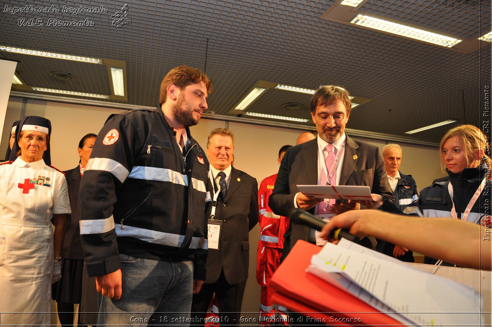 Como - 18 settembre 2010 - Gara Nazionale di Primo Soccorso -  Croce Rossa Italiana - Ispettorato Regionale Volontari del Soccorso Piemonte