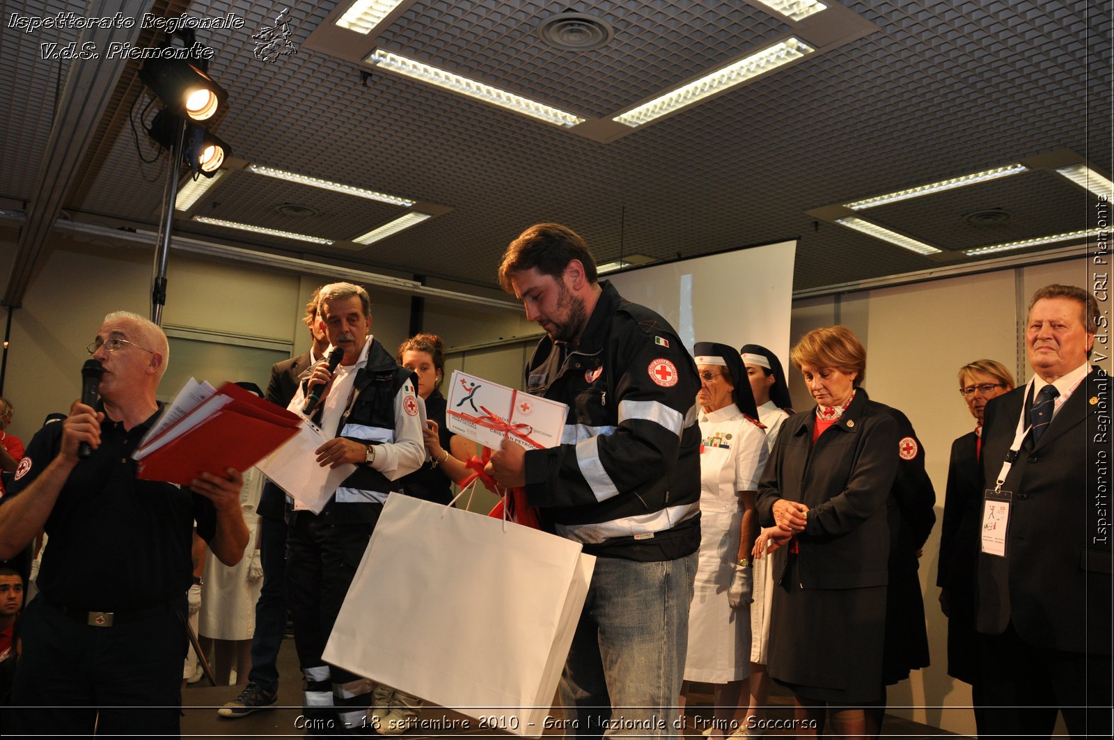 Como - 18 settembre 2010 - Gara Nazionale di Primo Soccorso -  Croce Rossa Italiana - Ispettorato Regionale Volontari del Soccorso Piemonte