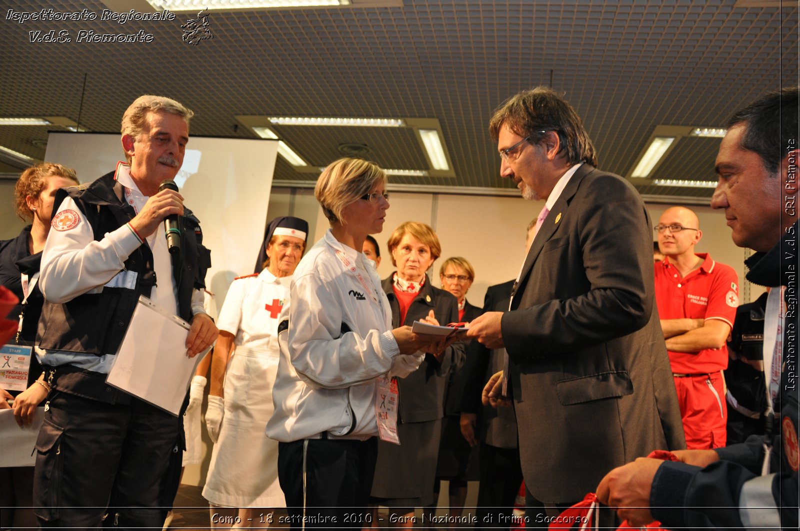 Como - 18 settembre 2010 - Gara Nazionale di Primo Soccorso -  Croce Rossa Italiana - Ispettorato Regionale Volontari del Soccorso Piemonte