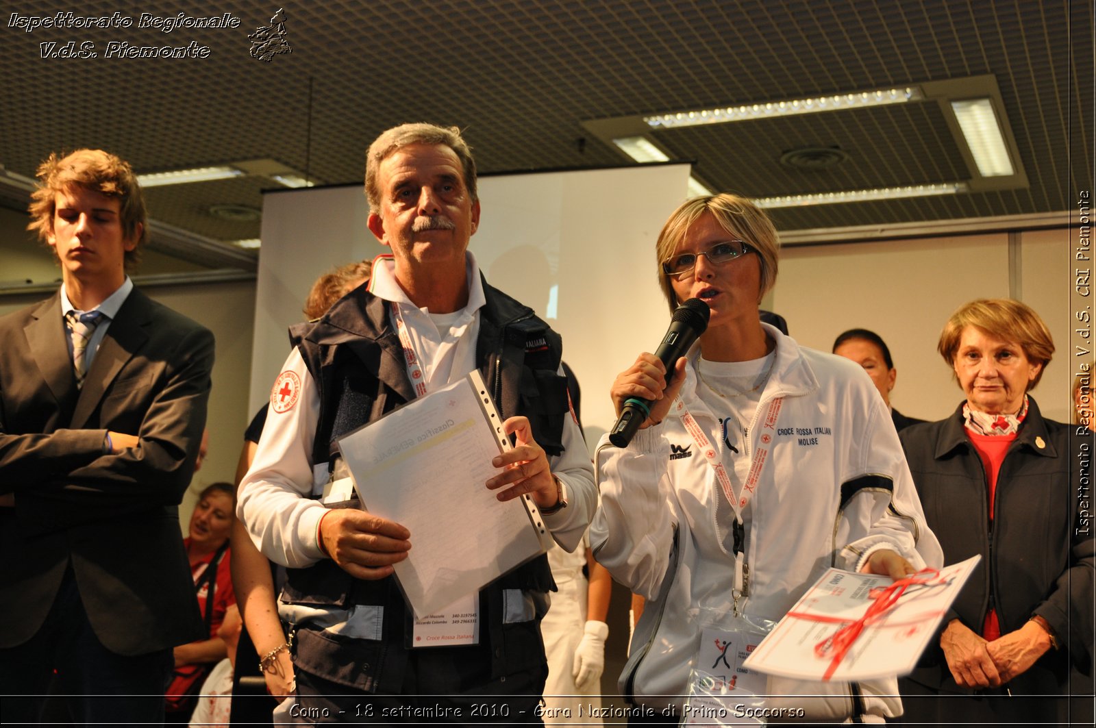 Como - 18 settembre 2010 - Gara Nazionale di Primo Soccorso -  Croce Rossa Italiana - Ispettorato Regionale Volontari del Soccorso Piemonte