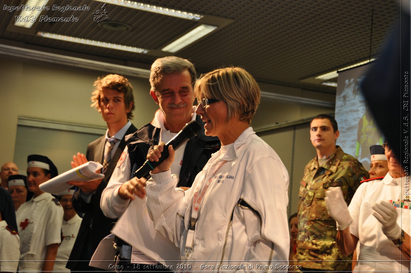 Como - 18 settembre 2010 - Gara Nazionale di Primo Soccorso -  Croce Rossa Italiana - Ispettorato Regionale Volontari del Soccorso Piemonte