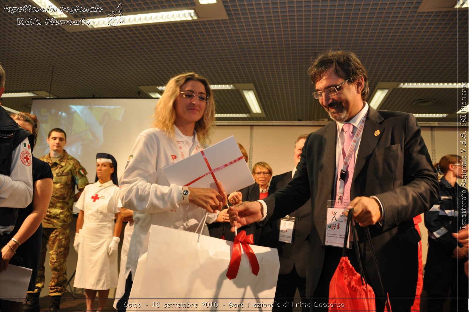 Como - 18 settembre 2010 - Gara Nazionale di Primo Soccorso -  Croce Rossa Italiana - Ispettorato Regionale Volontari del Soccorso Piemonte