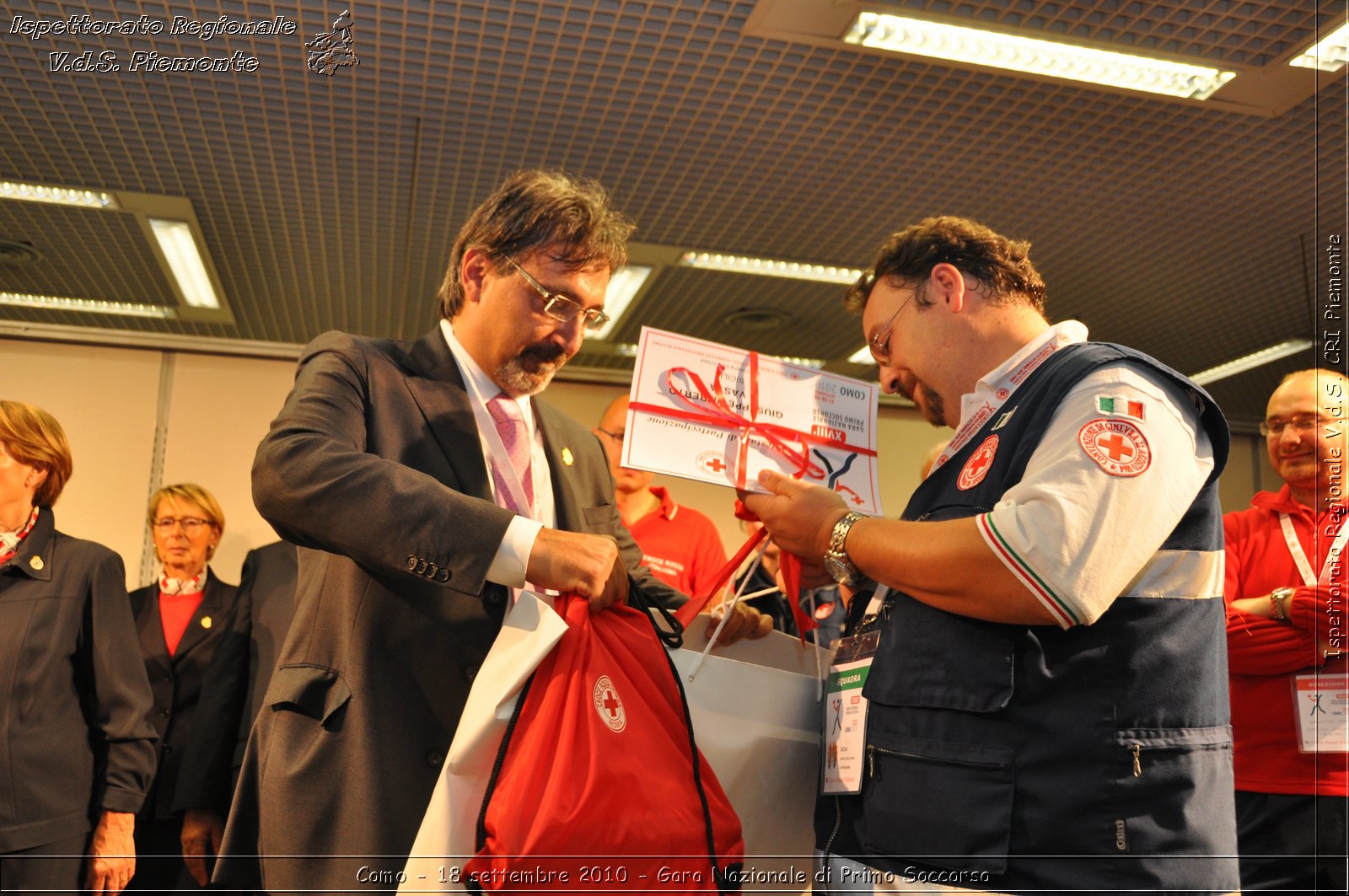 Como - 18 settembre 2010 - Gara Nazionale di Primo Soccorso -  Croce Rossa Italiana - Ispettorato Regionale Volontari del Soccorso Piemonte