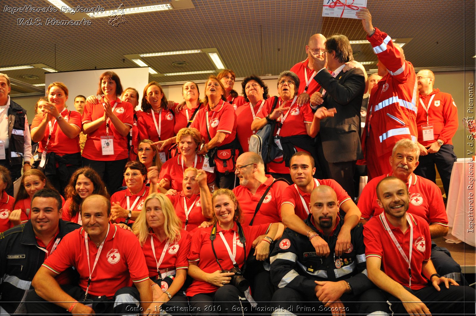 Como - 18 settembre 2010 - Gara Nazionale di Primo Soccorso -  Croce Rossa Italiana - Ispettorato Regionale Volontari del Soccorso Piemonte