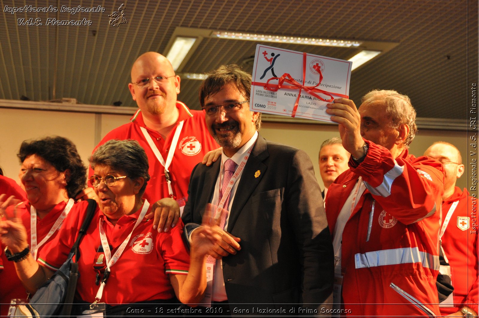 Como - 18 settembre 2010 - Gara Nazionale di Primo Soccorso -  Croce Rossa Italiana - Ispettorato Regionale Volontari del Soccorso Piemonte