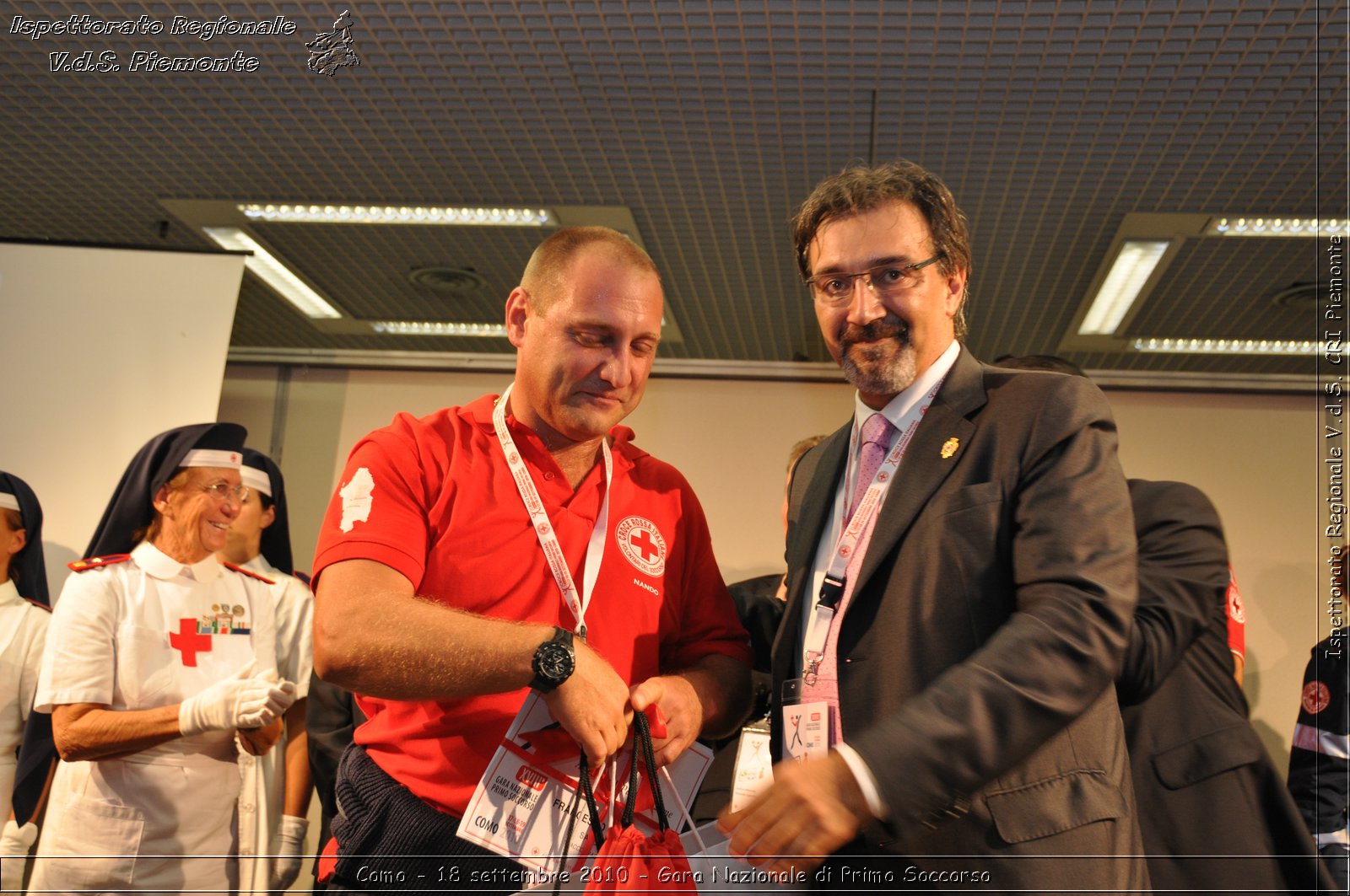 Como - 18 settembre 2010 - Gara Nazionale di Primo Soccorso -  Croce Rossa Italiana - Ispettorato Regionale Volontari del Soccorso Piemonte