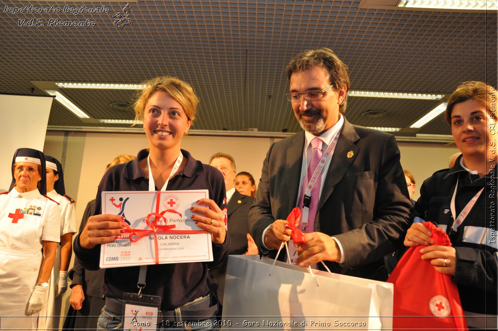 Como - 18 settembre 2010 - Gara Nazionale di Primo Soccorso -  Croce Rossa Italiana - Ispettorato Regionale Volontari del Soccorso Piemonte