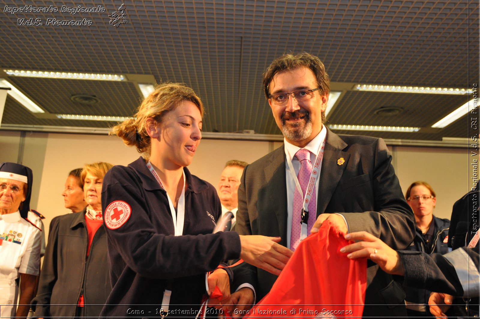 Como - 18 settembre 2010 - Gara Nazionale di Primo Soccorso -  Croce Rossa Italiana - Ispettorato Regionale Volontari del Soccorso Piemonte