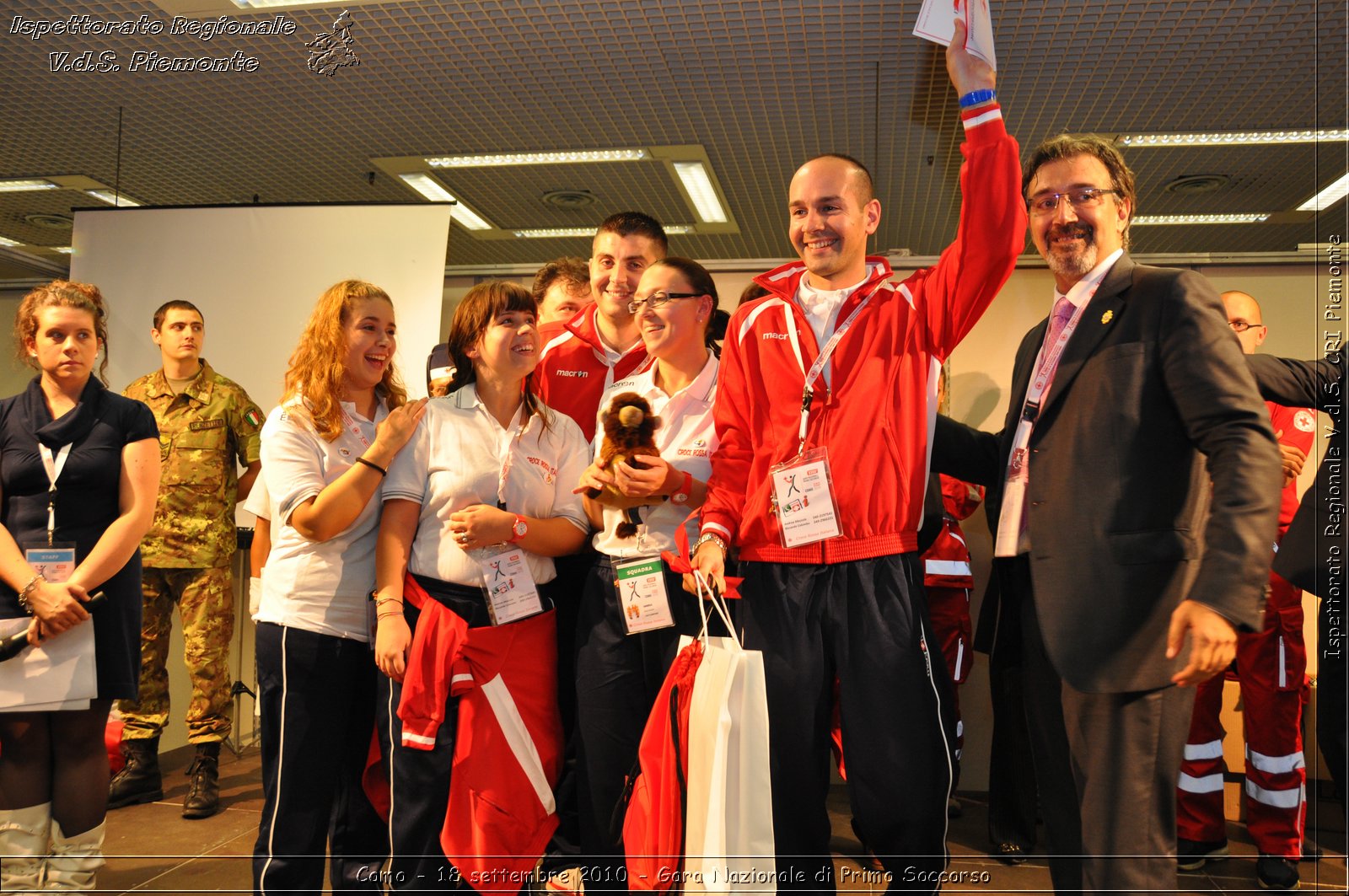 Como - 18 settembre 2010 - Gara Nazionale di Primo Soccorso -  Croce Rossa Italiana - Ispettorato Regionale Volontari del Soccorso Piemonte