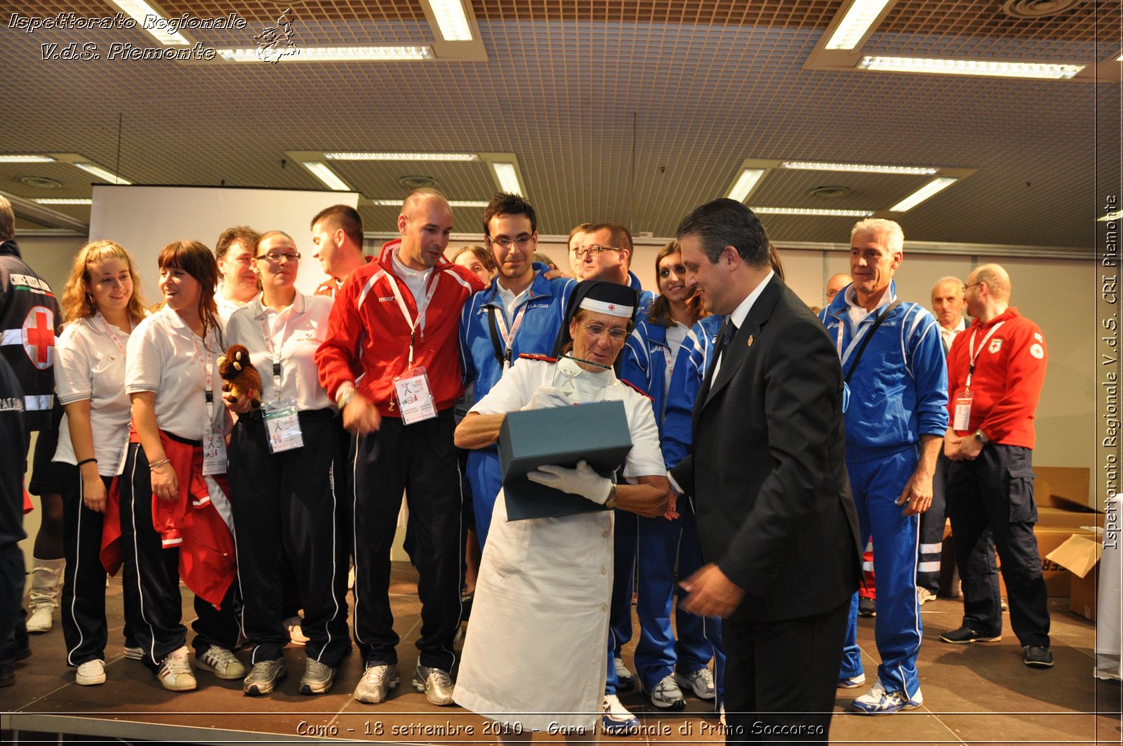 Como - 18 settembre 2010 - Gara Nazionale di Primo Soccorso -  Croce Rossa Italiana - Ispettorato Regionale Volontari del Soccorso Piemonte