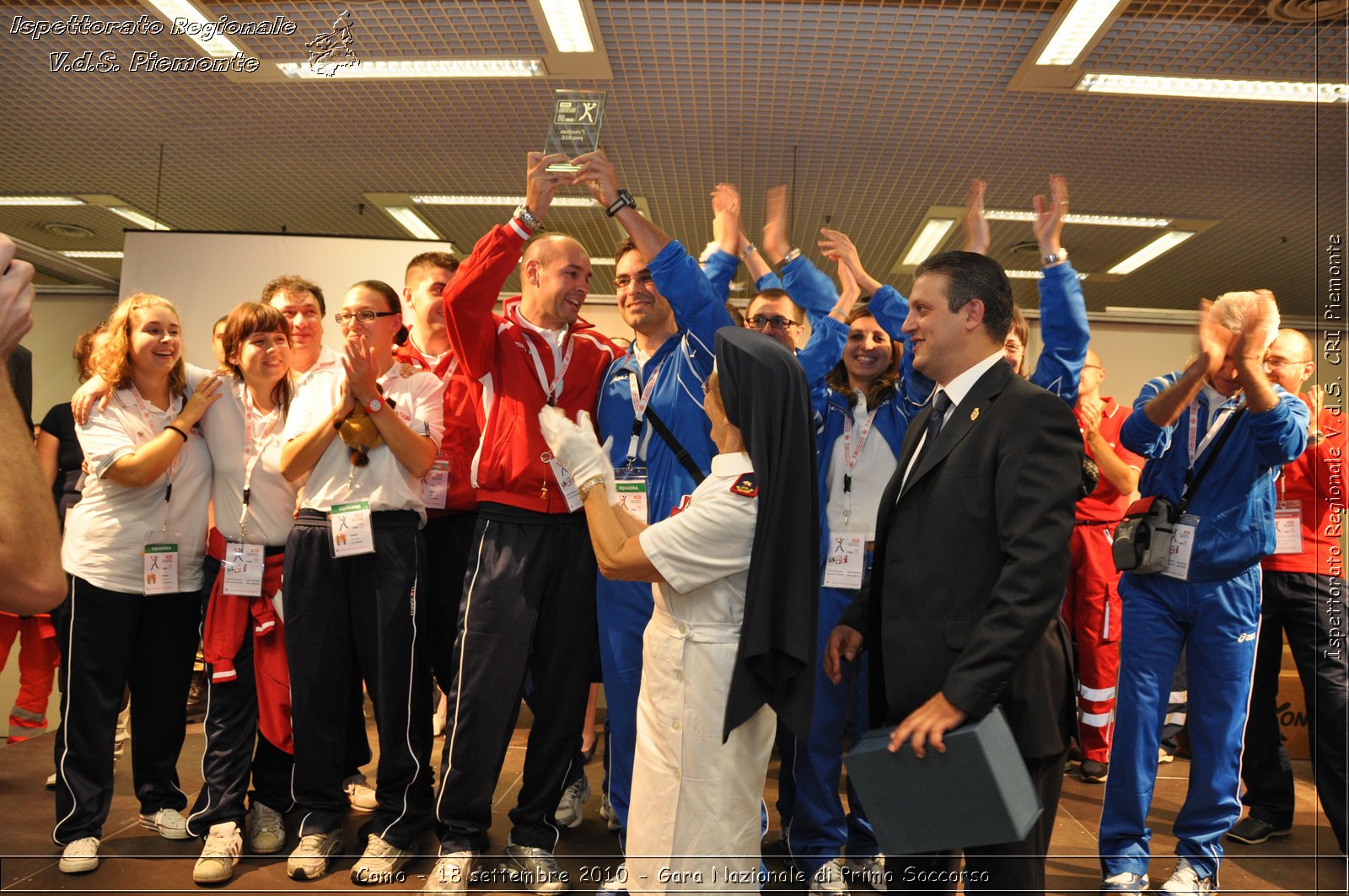 Como - 18 settembre 2010 - Gara Nazionale di Primo Soccorso -  Croce Rossa Italiana - Ispettorato Regionale Volontari del Soccorso Piemonte