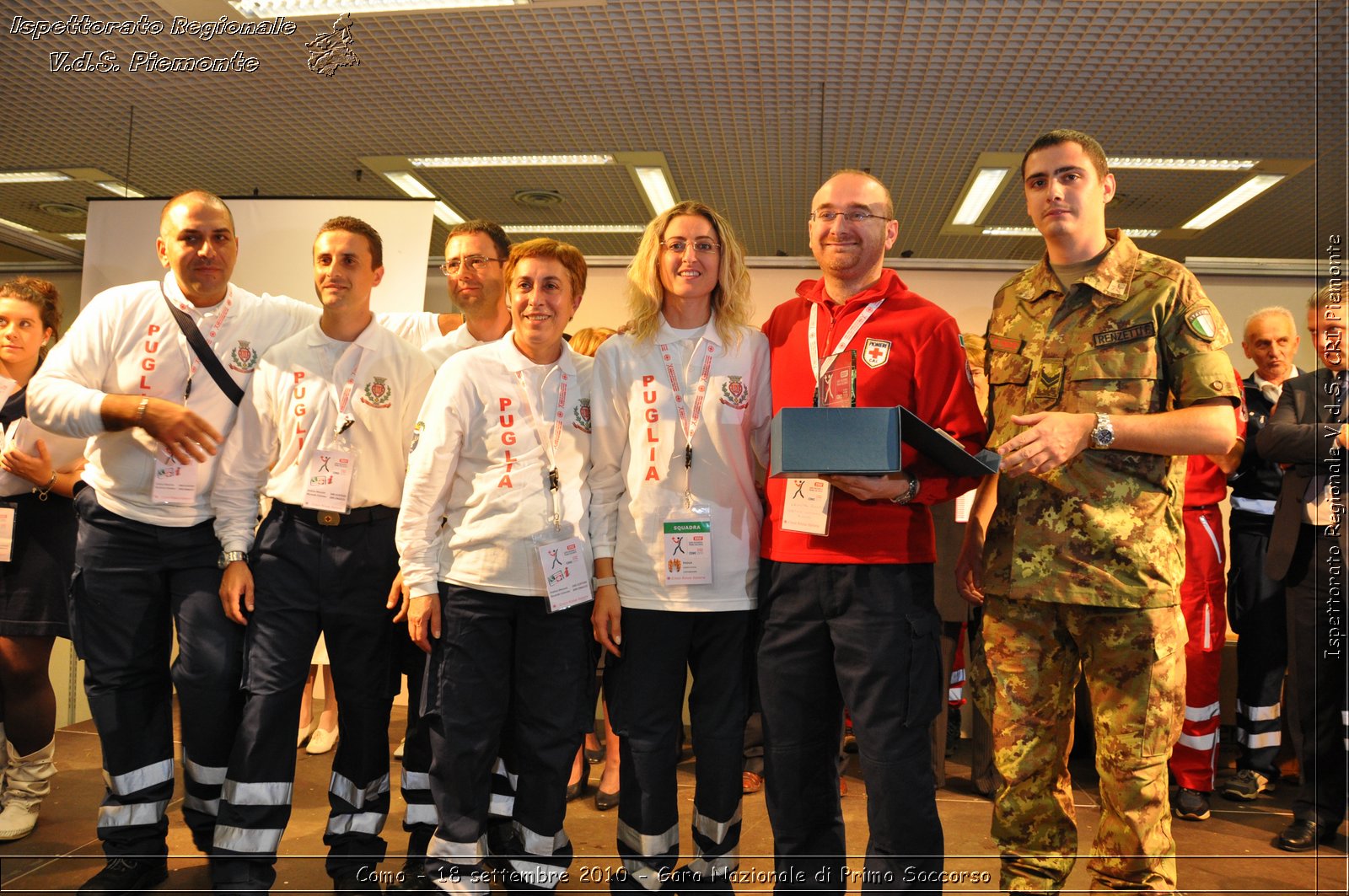 Como - 18 settembre 2010 - Gara Nazionale di Primo Soccorso -  Croce Rossa Italiana - Ispettorato Regionale Volontari del Soccorso Piemonte