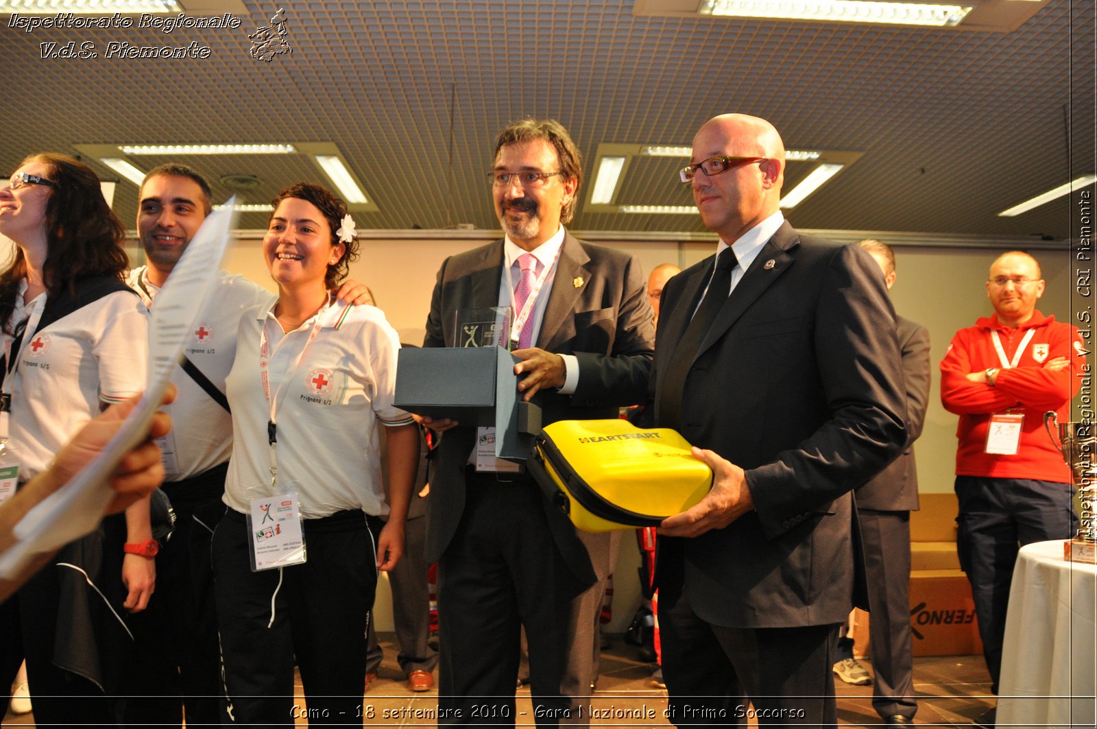 Como - 18 settembre 2010 - Gara Nazionale di Primo Soccorso -  Croce Rossa Italiana - Ispettorato Regionale Volontari del Soccorso Piemonte