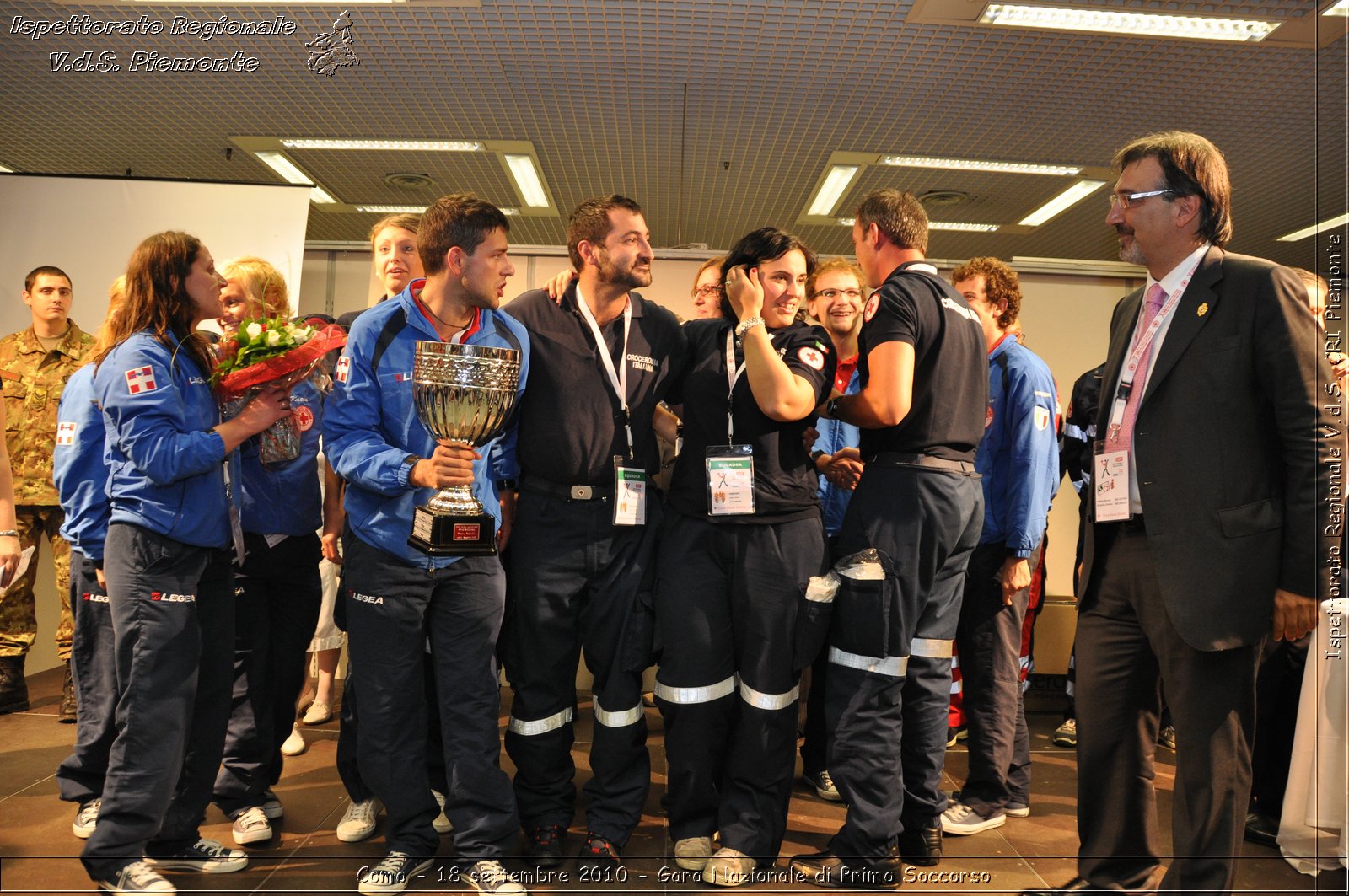 Como - 18 settembre 2010 - Gara Nazionale di Primo Soccorso -  Croce Rossa Italiana - Ispettorato Regionale Volontari del Soccorso Piemonte