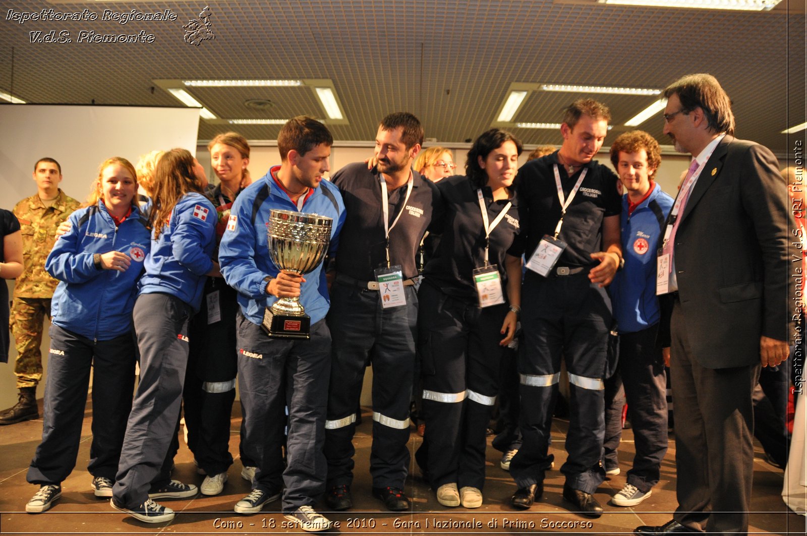 Como - 18 settembre 2010 - Gara Nazionale di Primo Soccorso -  Croce Rossa Italiana - Ispettorato Regionale Volontari del Soccorso Piemonte