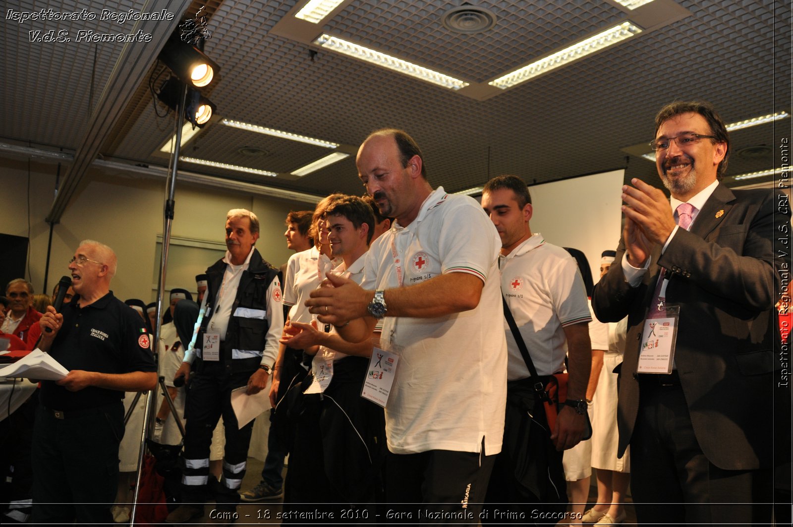 Como - 18 settembre 2010 - Gara Nazionale di Primo Soccorso -  Croce Rossa Italiana - Ispettorato Regionale Volontari del Soccorso Piemonte