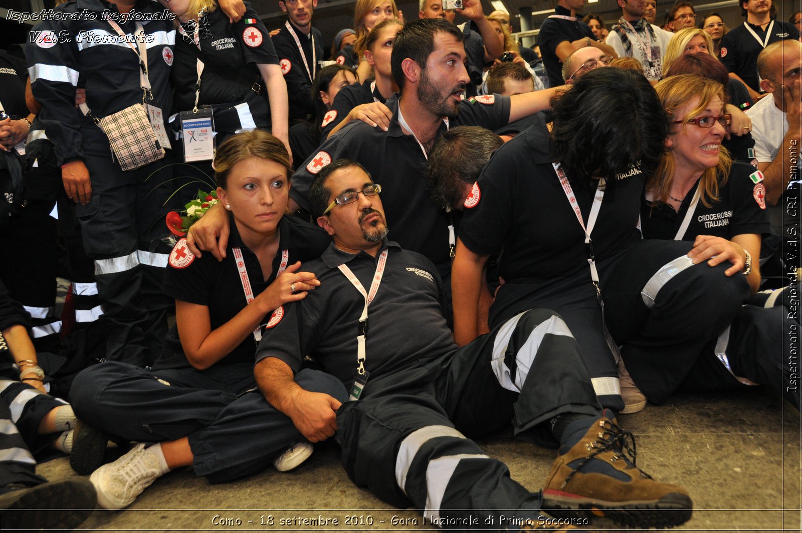 Como - 18 settembre 2010 - Gara Nazionale di Primo Soccorso -  Croce Rossa Italiana - Ispettorato Regionale Volontari del Soccorso Piemonte