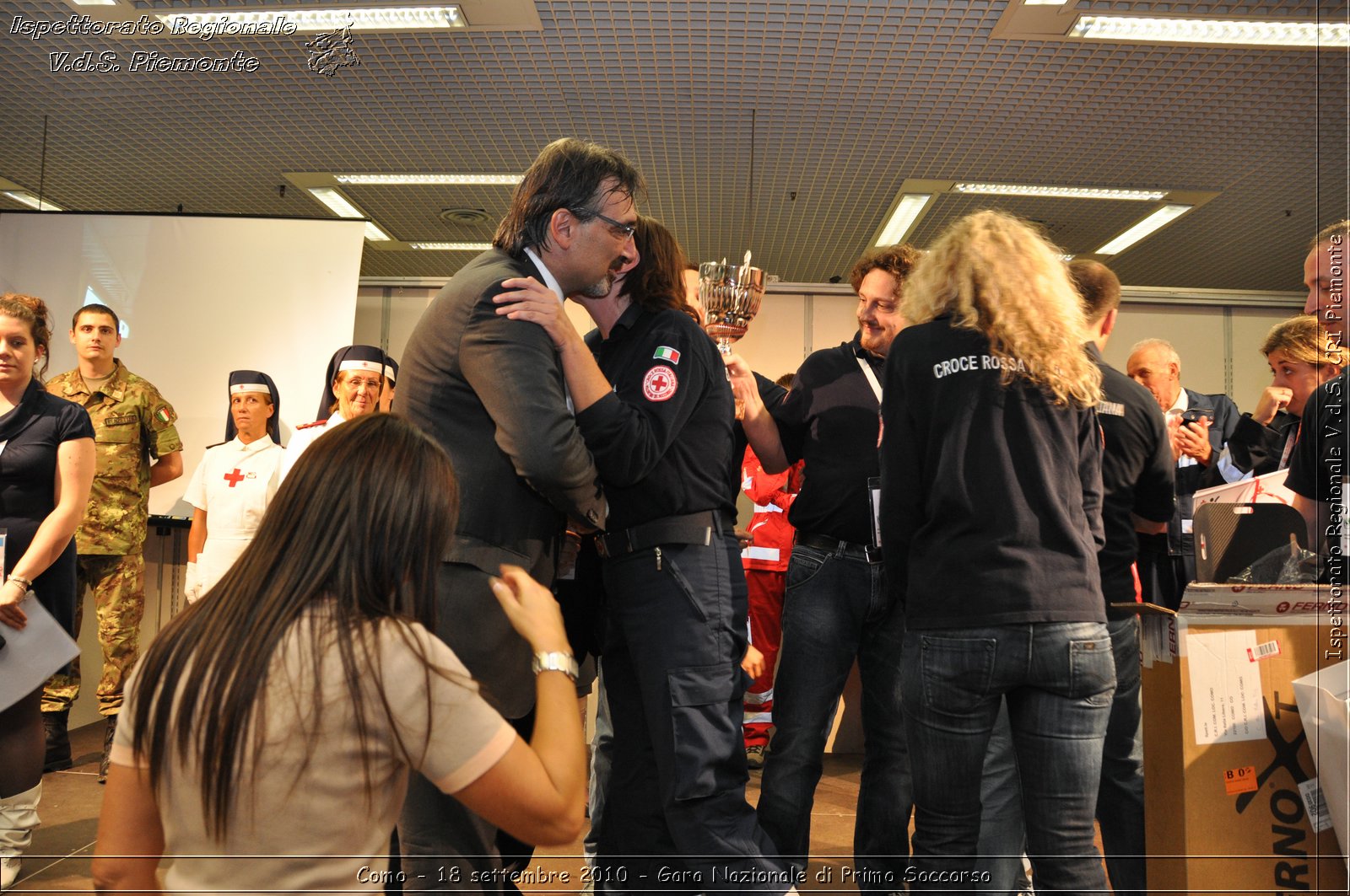 Como - 18 settembre 2010 - Gara Nazionale di Primo Soccorso -  Croce Rossa Italiana - Ispettorato Regionale Volontari del Soccorso Piemonte