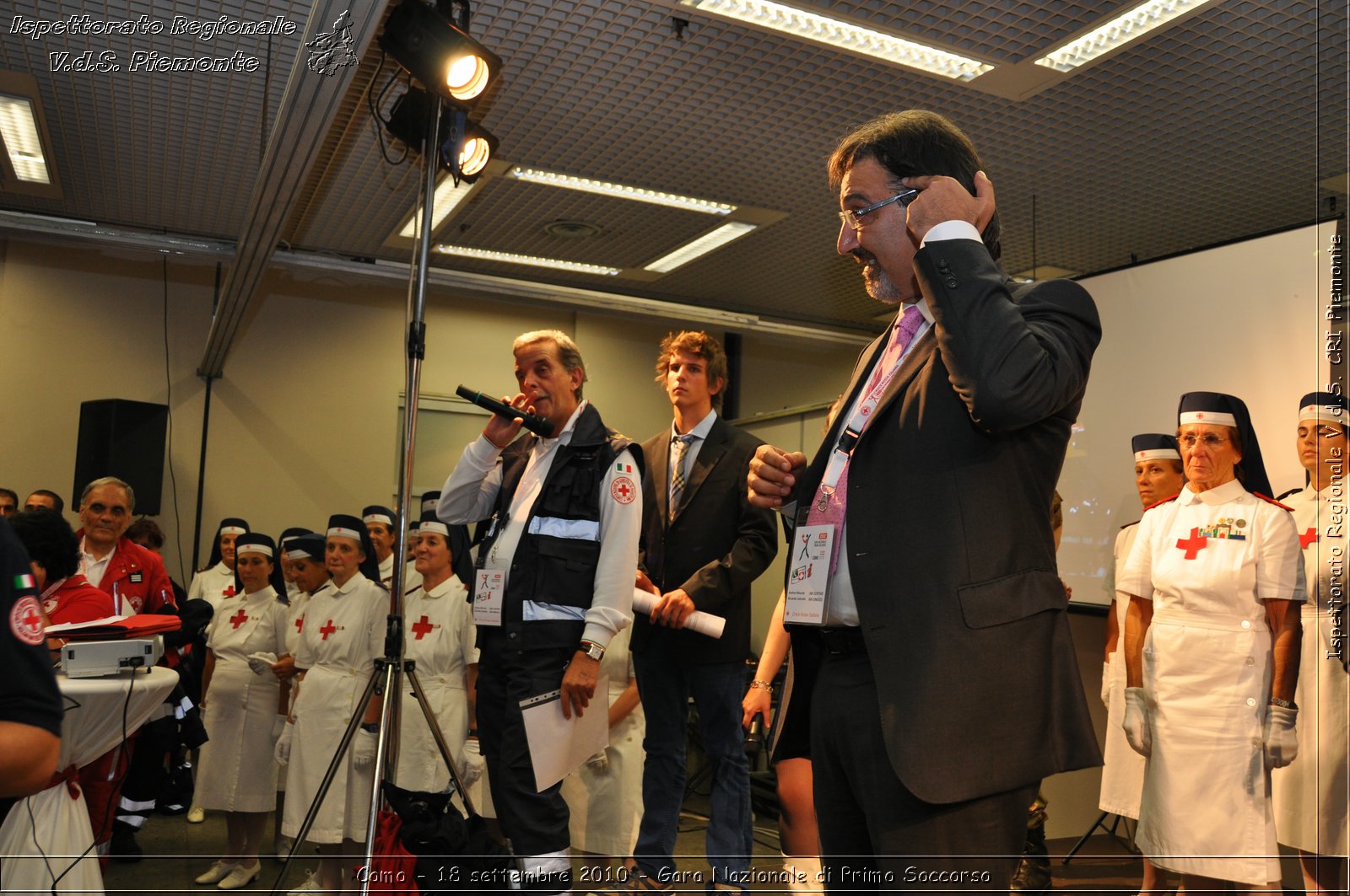 Como - 18 settembre 2010 - Gara Nazionale di Primo Soccorso -  Croce Rossa Italiana - Ispettorato Regionale Volontari del Soccorso Piemonte