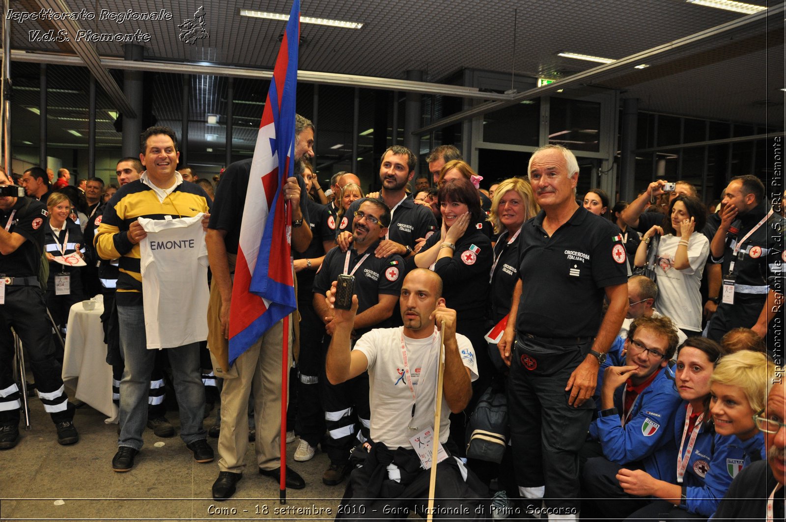 Como - 18 settembre 2010 - Gara Nazionale di Primo Soccorso -  Croce Rossa Italiana - Ispettorato Regionale Volontari del Soccorso Piemonte