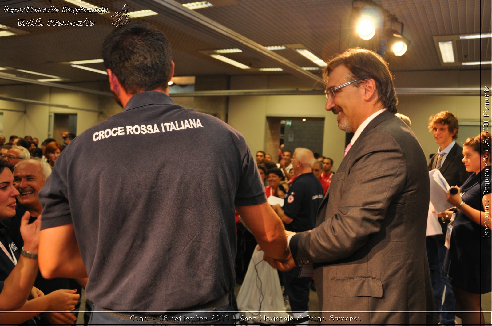 Como - 18 settembre 2010 - Gara Nazionale di Primo Soccorso -  Croce Rossa Italiana - Ispettorato Regionale Volontari del Soccorso Piemonte