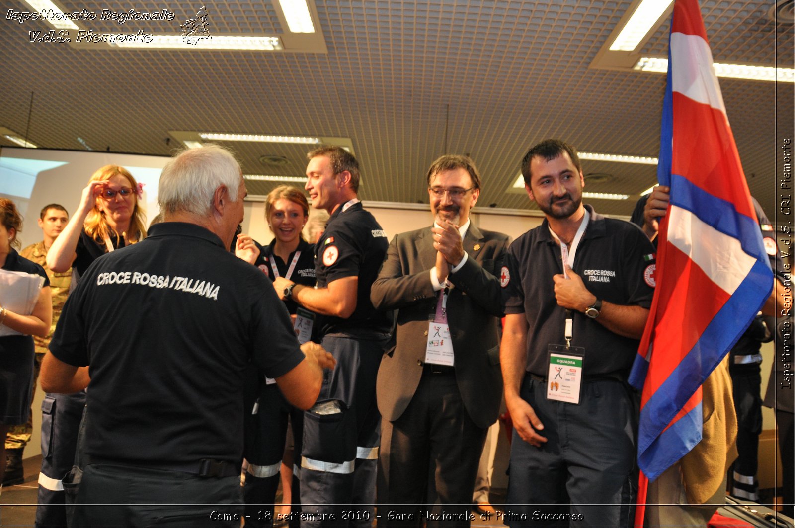 Como - 18 settembre 2010 - Gara Nazionale di Primo Soccorso -  Croce Rossa Italiana - Ispettorato Regionale Volontari del Soccorso Piemonte