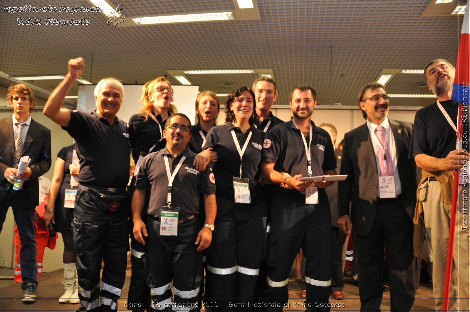 Como - 18 settembre 2010 - Gara Nazionale di Primo Soccorso -  Croce Rossa Italiana - Ispettorato Regionale Volontari del Soccorso Piemonte