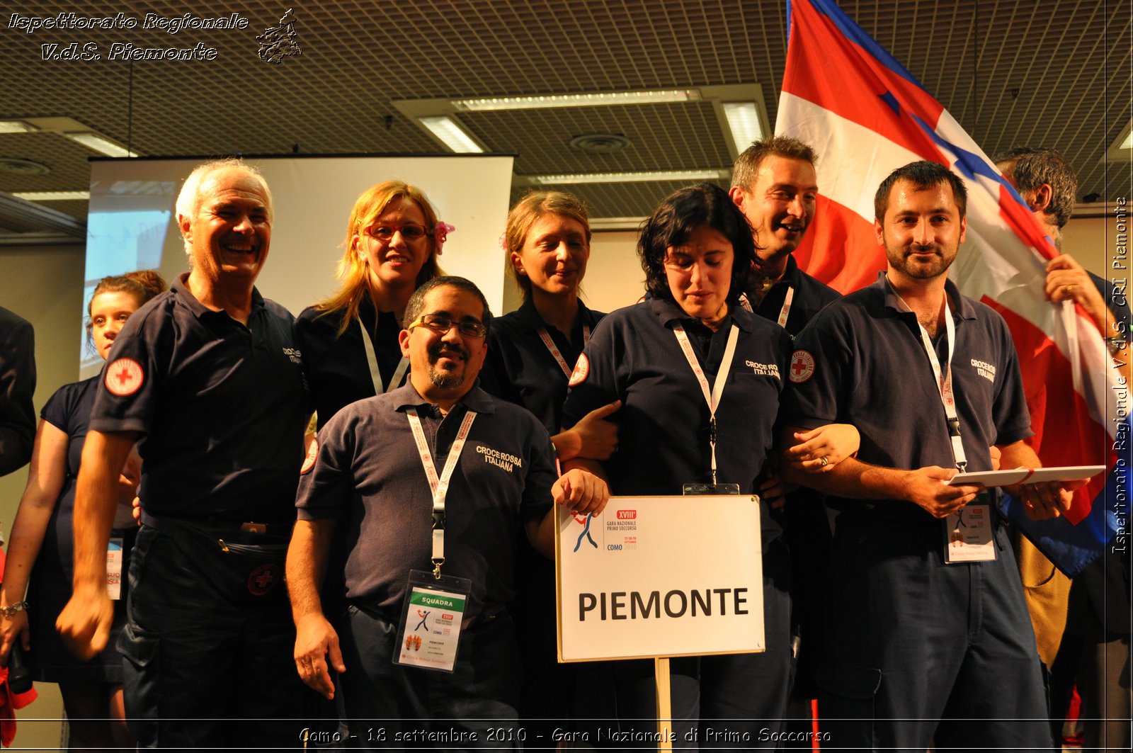 Como - 18 settembre 2010 - Gara Nazionale di Primo Soccorso -  Croce Rossa Italiana - Ispettorato Regionale Volontari del Soccorso Piemonte