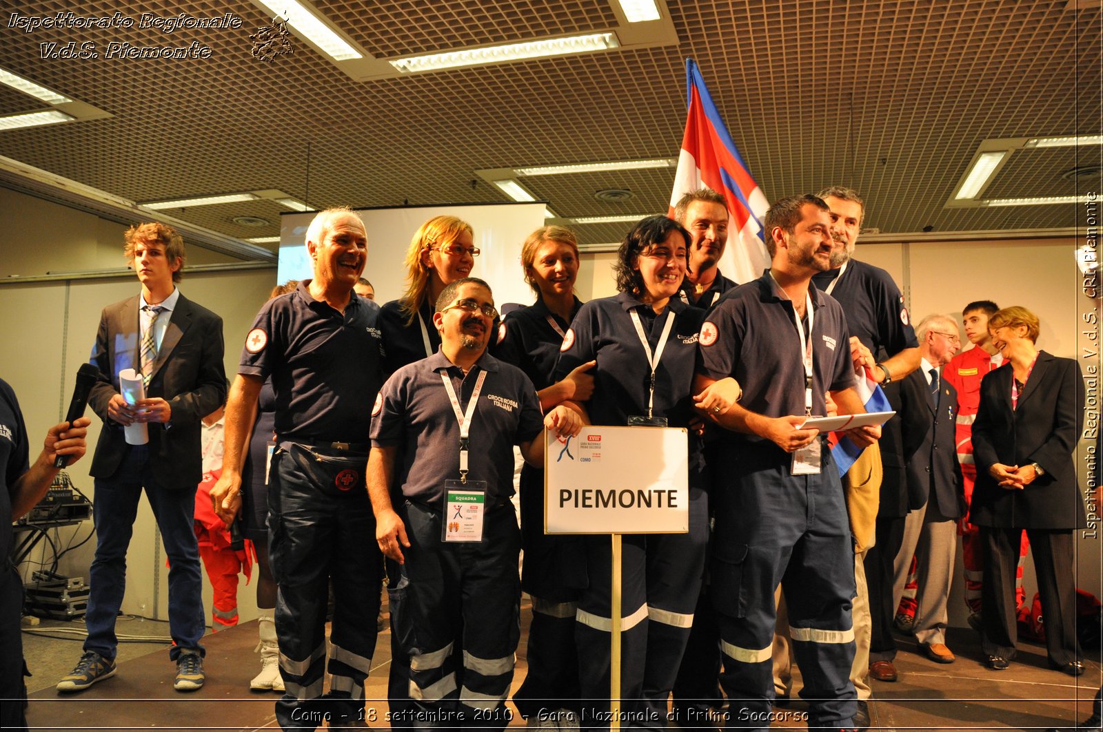 Como - 18 settembre 2010 - Gara Nazionale di Primo Soccorso -  Croce Rossa Italiana - Ispettorato Regionale Volontari del Soccorso Piemonte