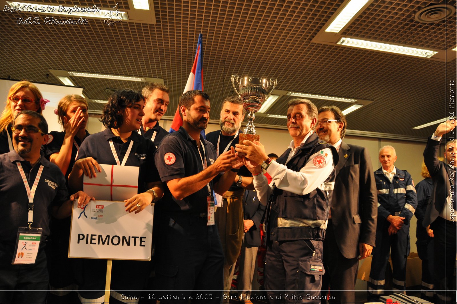 Como - 18 settembre 2010 - Gara Nazionale di Primo Soccorso -  Croce Rossa Italiana - Ispettorato Regionale Volontari del Soccorso Piemonte