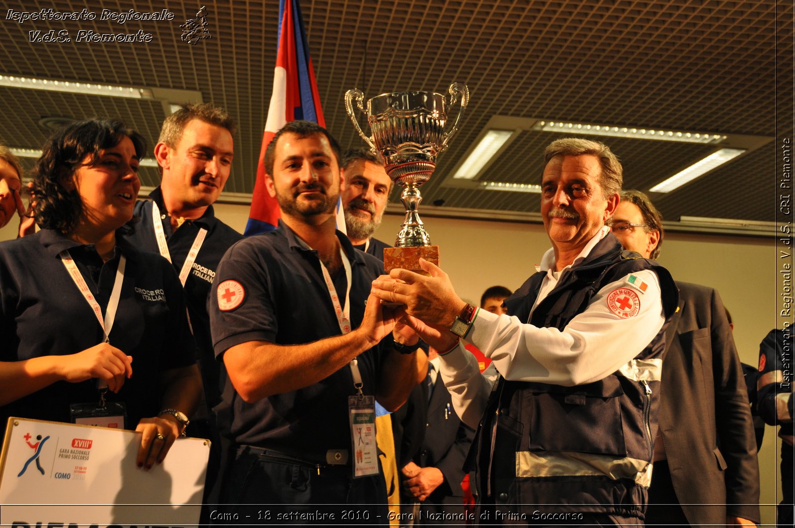 Como - 18 settembre 2010 - Gara Nazionale di Primo Soccorso -  Croce Rossa Italiana - Ispettorato Regionale Volontari del Soccorso Piemonte