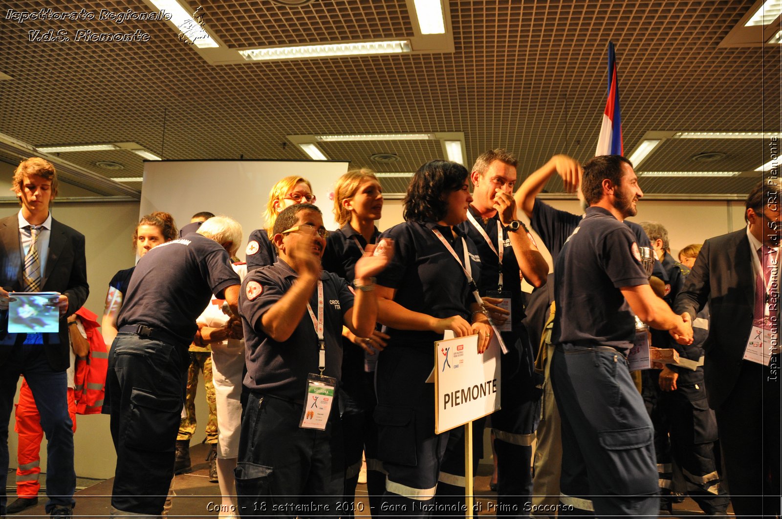 Como - 18 settembre 2010 - Gara Nazionale di Primo Soccorso -  Croce Rossa Italiana - Ispettorato Regionale Volontari del Soccorso Piemonte