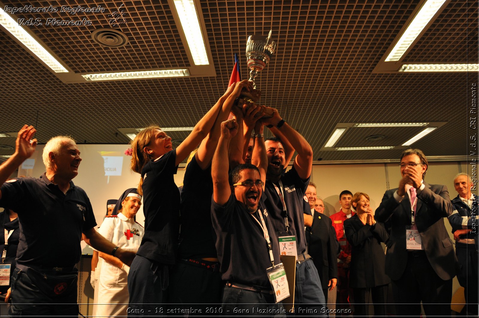 Como - 18 settembre 2010 - Gara Nazionale di Primo Soccorso -  Croce Rossa Italiana - Ispettorato Regionale Volontari del Soccorso Piemonte