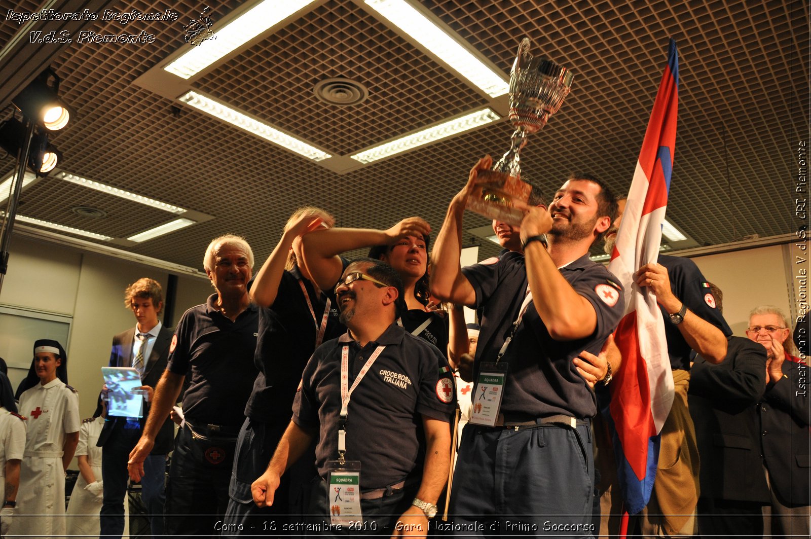 Como - 18 settembre 2010 - Gara Nazionale di Primo Soccorso -  Croce Rossa Italiana - Ispettorato Regionale Volontari del Soccorso Piemonte