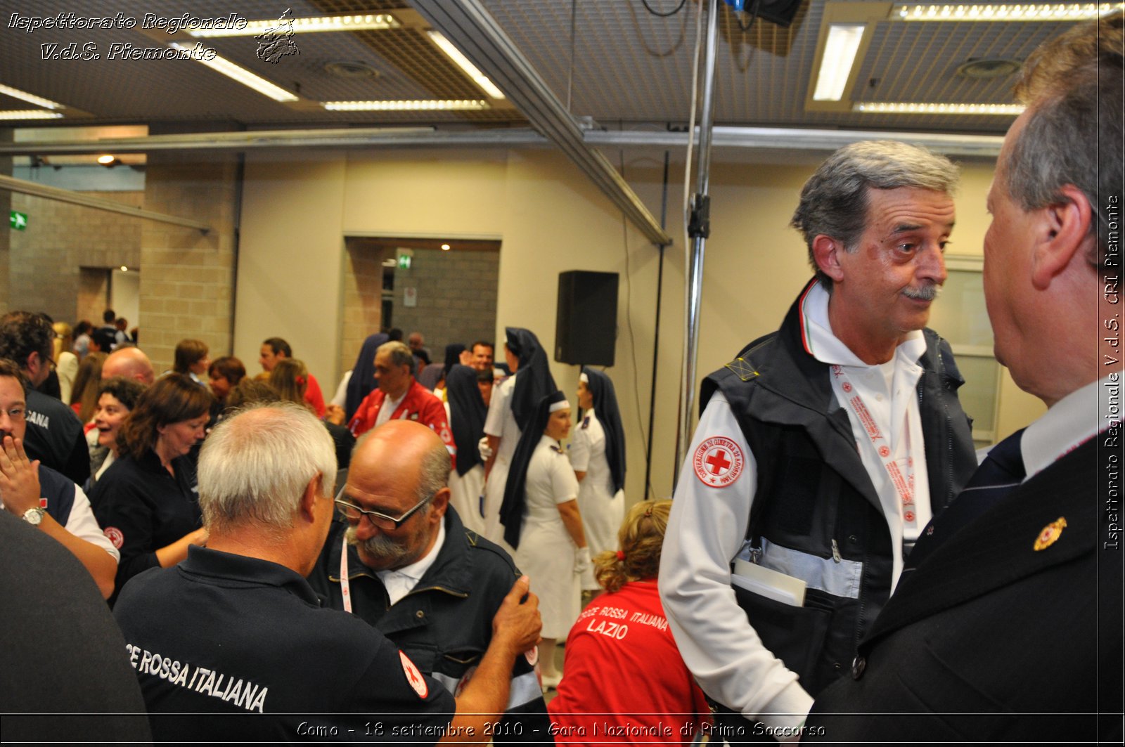 Como - 18 settembre 2010 - Gara Nazionale di Primo Soccorso -  Croce Rossa Italiana - Ispettorato Regionale Volontari del Soccorso Piemonte