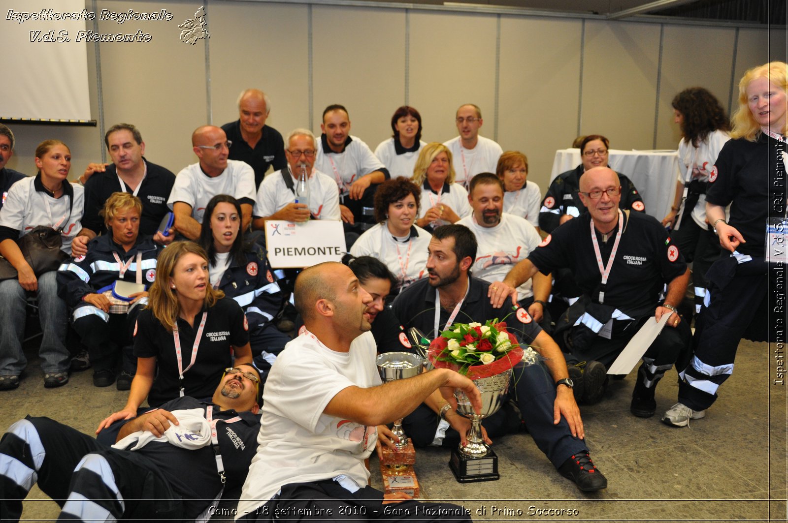 Como - 18 settembre 2010 - Gara Nazionale di Primo Soccorso -  Croce Rossa Italiana - Ispettorato Regionale Volontari del Soccorso Piemonte