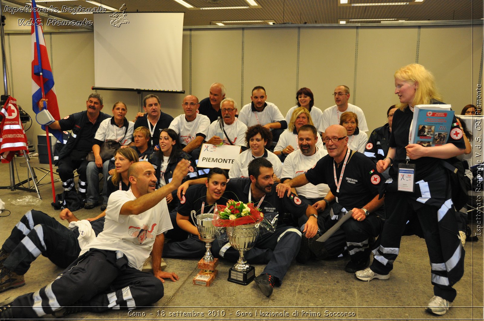 Como - 18 settembre 2010 - Gara Nazionale di Primo Soccorso -  Croce Rossa Italiana - Ispettorato Regionale Volontari del Soccorso Piemonte