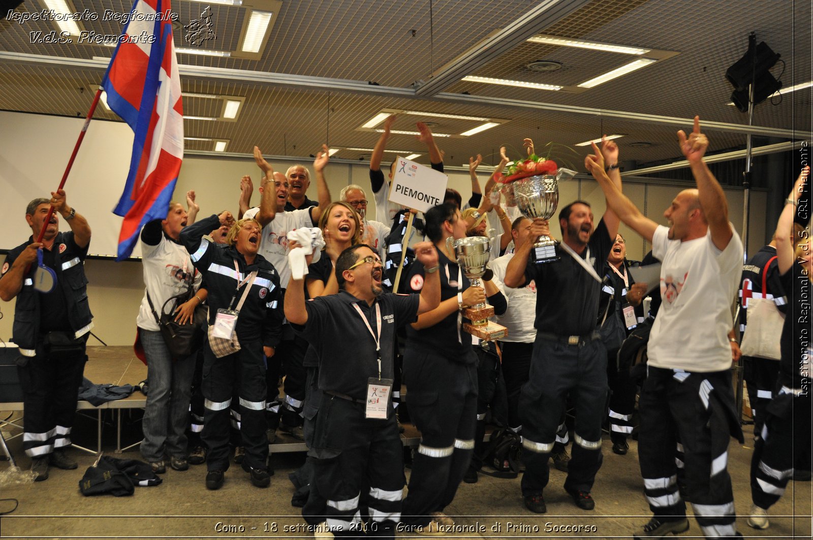 Como - 18 settembre 2010 - Gara Nazionale di Primo Soccorso -  Croce Rossa Italiana - Ispettorato Regionale Volontari del Soccorso Piemonte