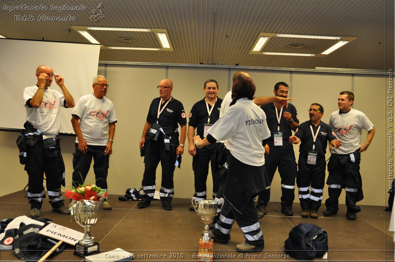 Como - 18 settembre 2010 - Gara Nazionale di Primo Soccorso -  Croce Rossa Italiana - Ispettorato Regionale Volontari del Soccorso Piemonte