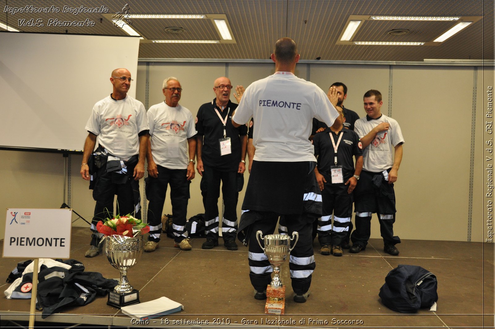 Como - 18 settembre 2010 - Gara Nazionale di Primo Soccorso -  Croce Rossa Italiana - Ispettorato Regionale Volontari del Soccorso Piemonte