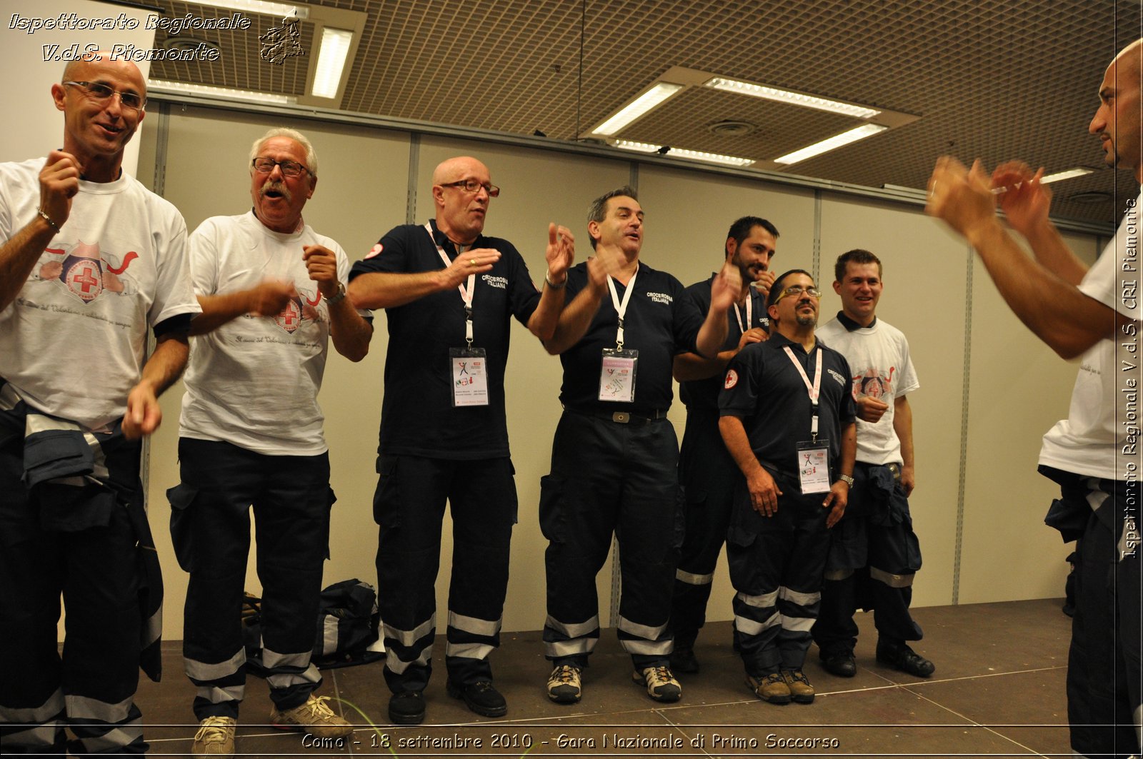 Como - 18 settembre 2010 - Gara Nazionale di Primo Soccorso -  Croce Rossa Italiana - Ispettorato Regionale Volontari del Soccorso Piemonte