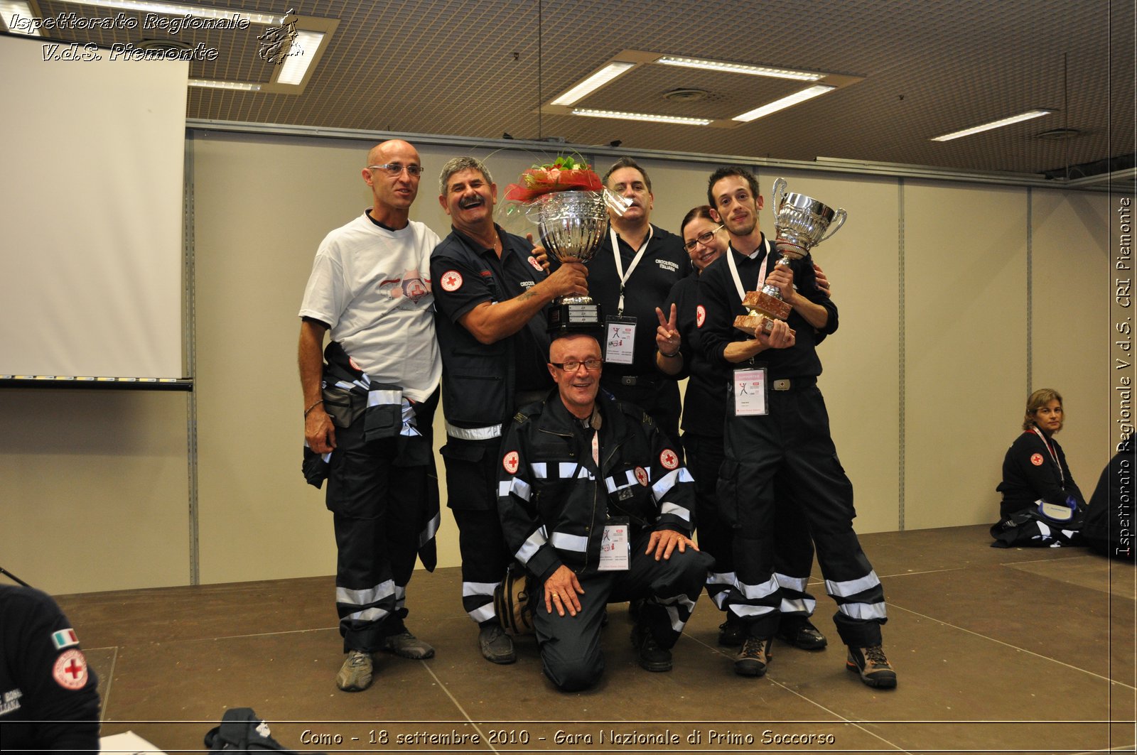 Como - 18 settembre 2010 - Gara Nazionale di Primo Soccorso -  Croce Rossa Italiana - Ispettorato Regionale Volontari del Soccorso Piemonte