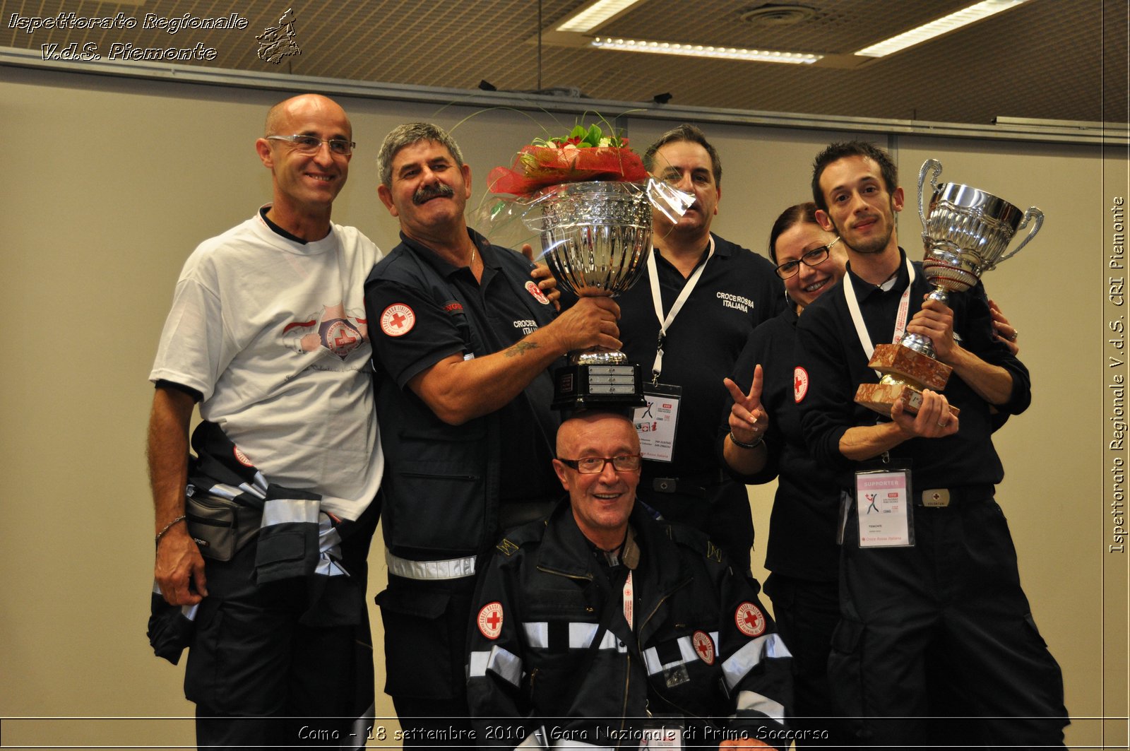 Como - 18 settembre 2010 - Gara Nazionale di Primo Soccorso -  Croce Rossa Italiana - Ispettorato Regionale Volontari del Soccorso Piemonte