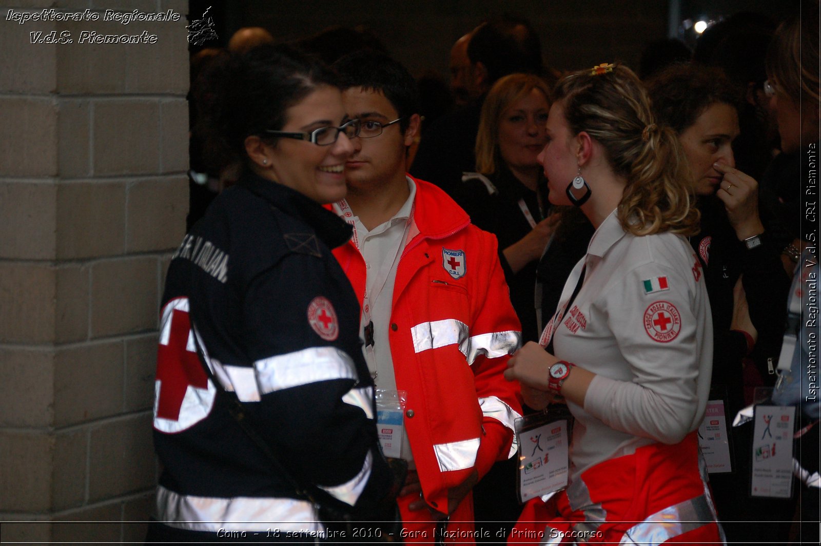 Como - 18 settembre 2010 - Gara Nazionale di Primo Soccorso -  Croce Rossa Italiana - Ispettorato Regionale Volontari del Soccorso Piemonte