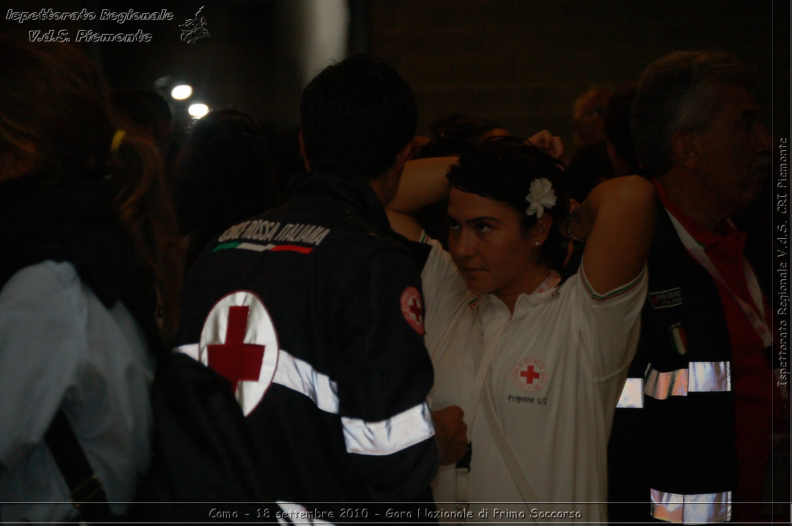 Como - 18 settembre 2010 - Gara Nazionale di Primo Soccorso -  Croce Rossa Italiana - Ispettorato Regionale Volontari del Soccorso Piemonte