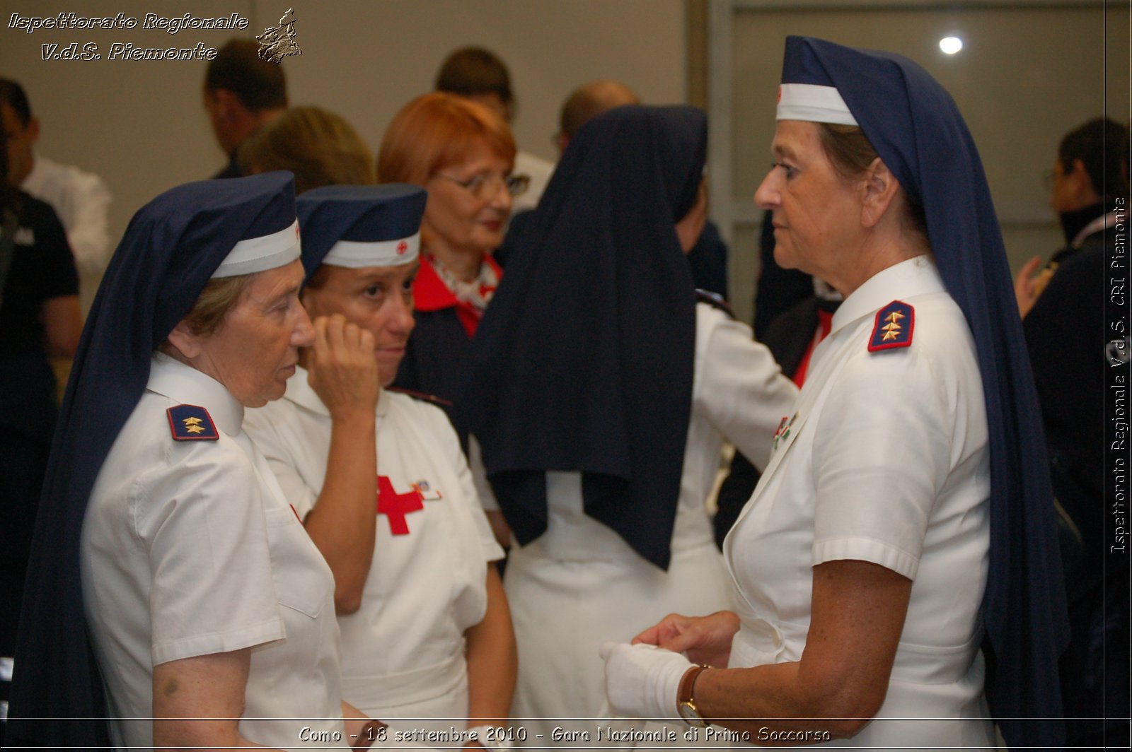 Como - 18 settembre 2010 - Gara Nazionale di Primo Soccorso -  Croce Rossa Italiana - Ispettorato Regionale Volontari del Soccorso Piemonte