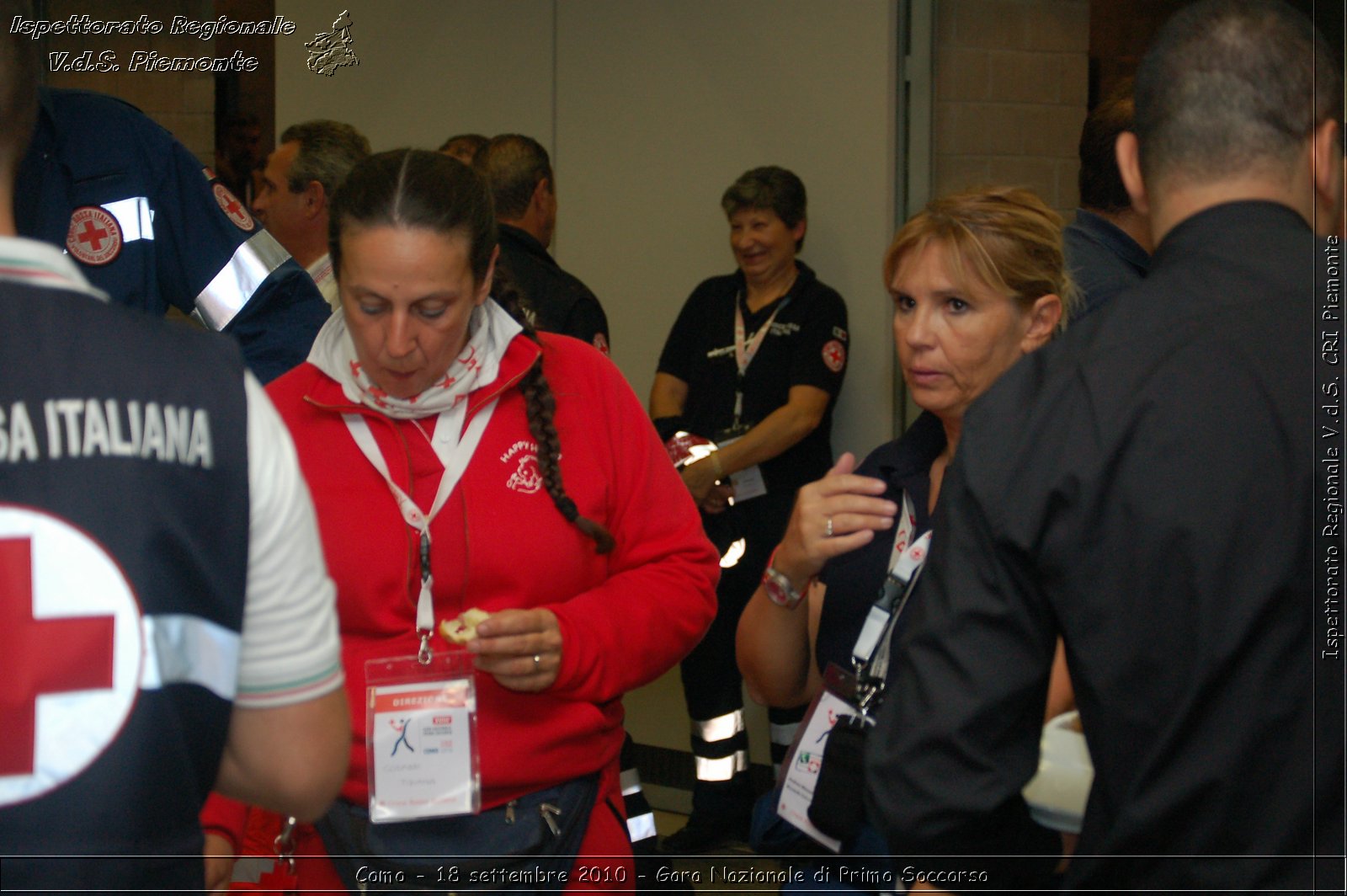 Como - 18 settembre 2010 - Gara Nazionale di Primo Soccorso -  Croce Rossa Italiana - Ispettorato Regionale Volontari del Soccorso Piemonte