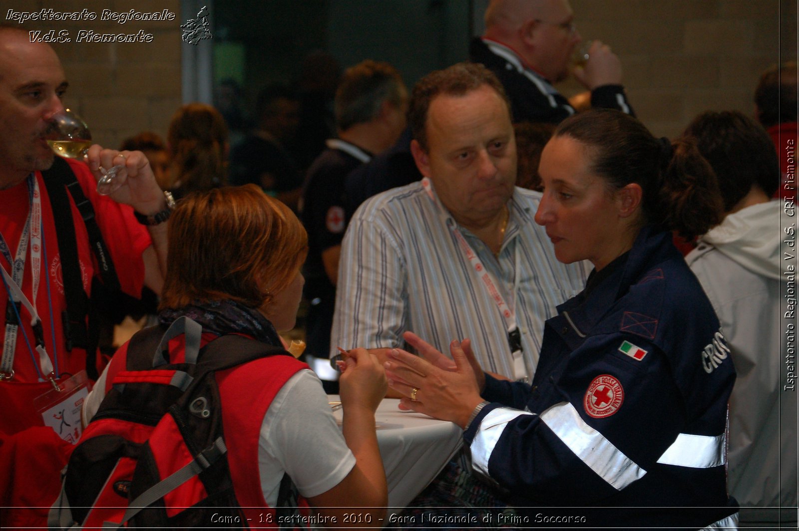 Como - 18 settembre 2010 - Gara Nazionale di Primo Soccorso -  Croce Rossa Italiana - Ispettorato Regionale Volontari del Soccorso Piemonte